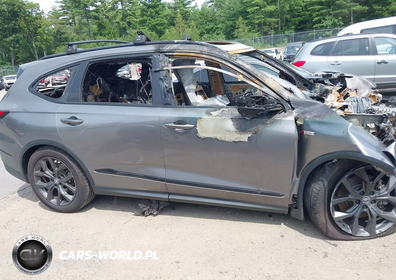 2022 Acura Mdx A-Spec Package VIN:5J8YE1H01NL008596 - 12