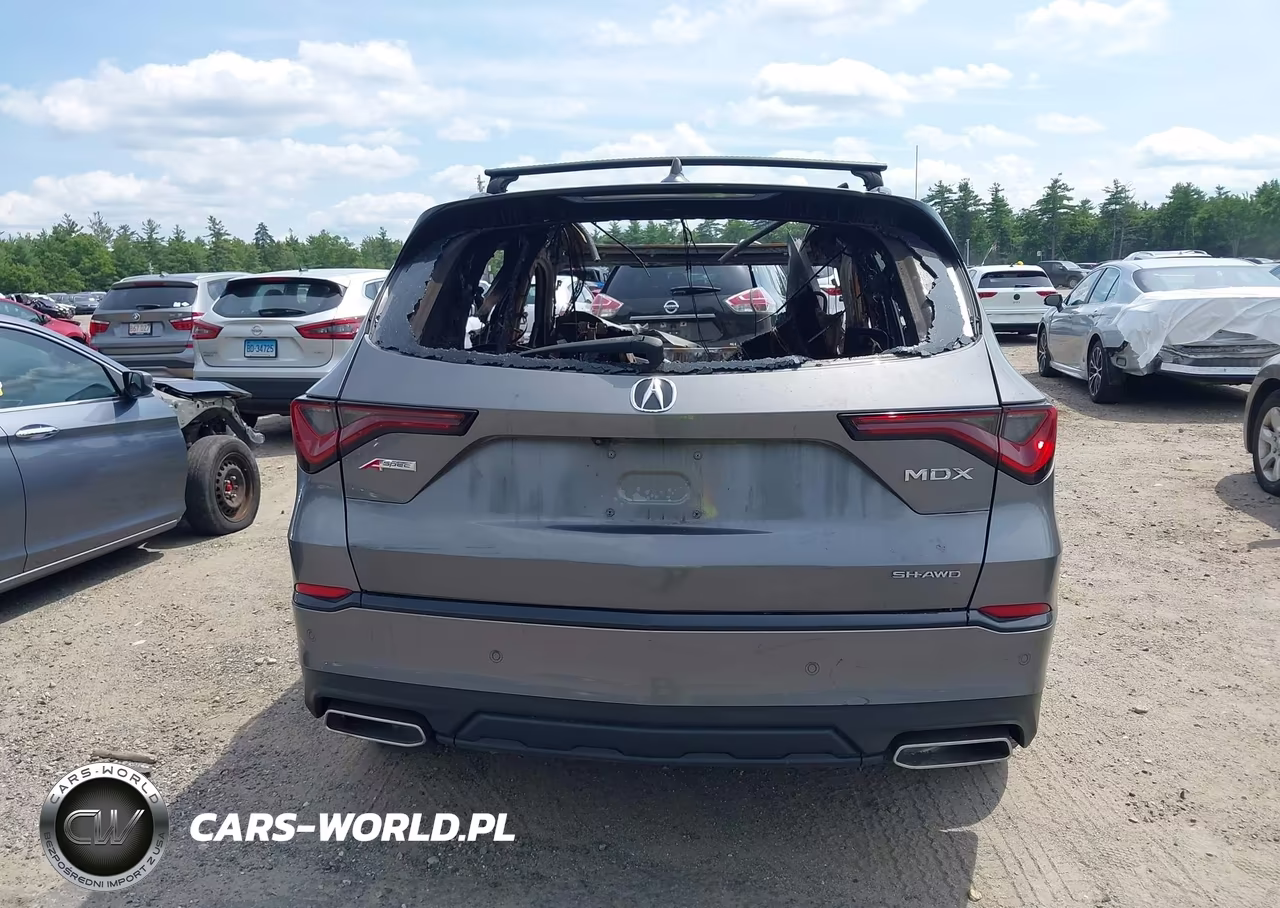 2022 Acura Mdx A-Spec Package VIN:5J8YE1H01NL008596 - 15