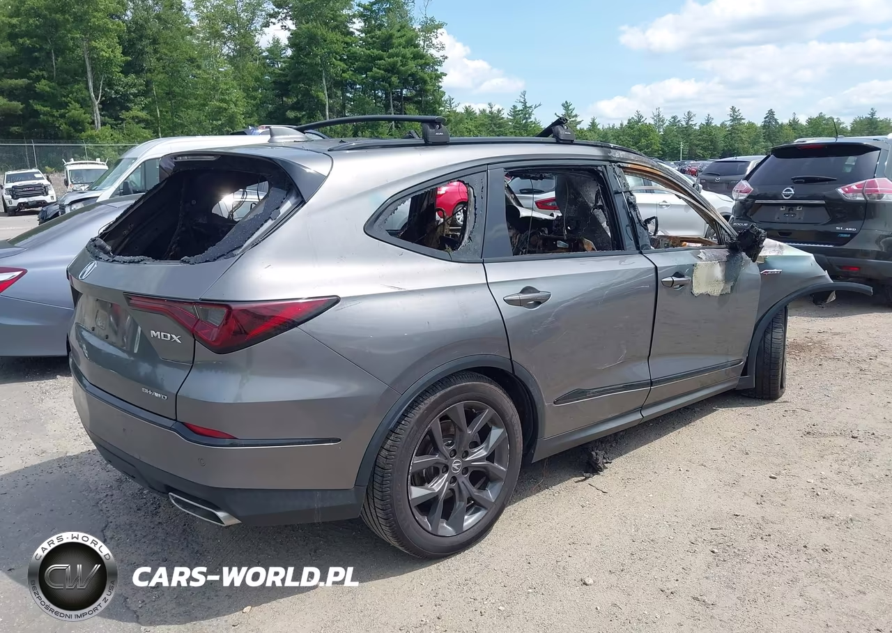 2022 Acura Mdx A-Spec Package VIN:5J8YE1H01NL008596 - 4