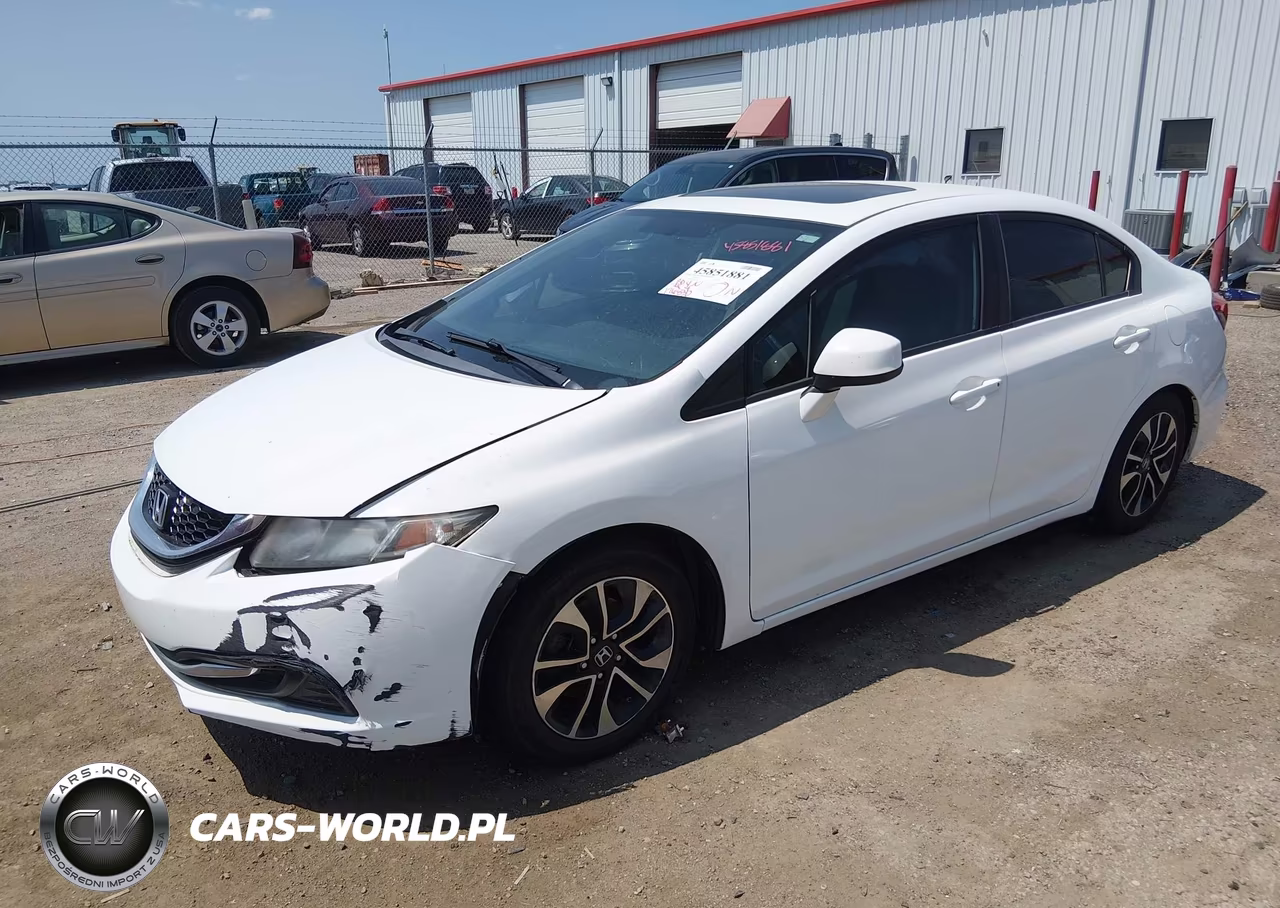 2013 Honda Civic Ex VIN:19XFB2F85DE042674 - 2