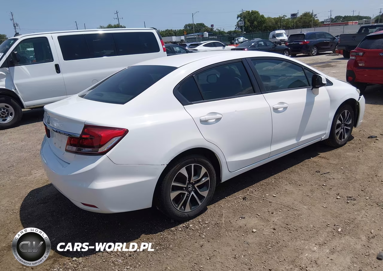 2013 Honda Civic Ex VIN:19XFB2F85DE042674 - 4