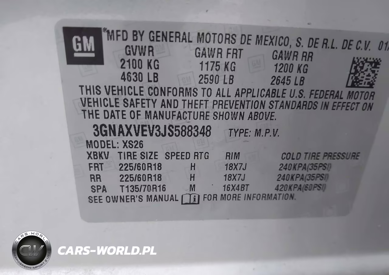 2018 Chevrolet Equinox Premier VIN:3GNAXVEV3JS588348 - 9