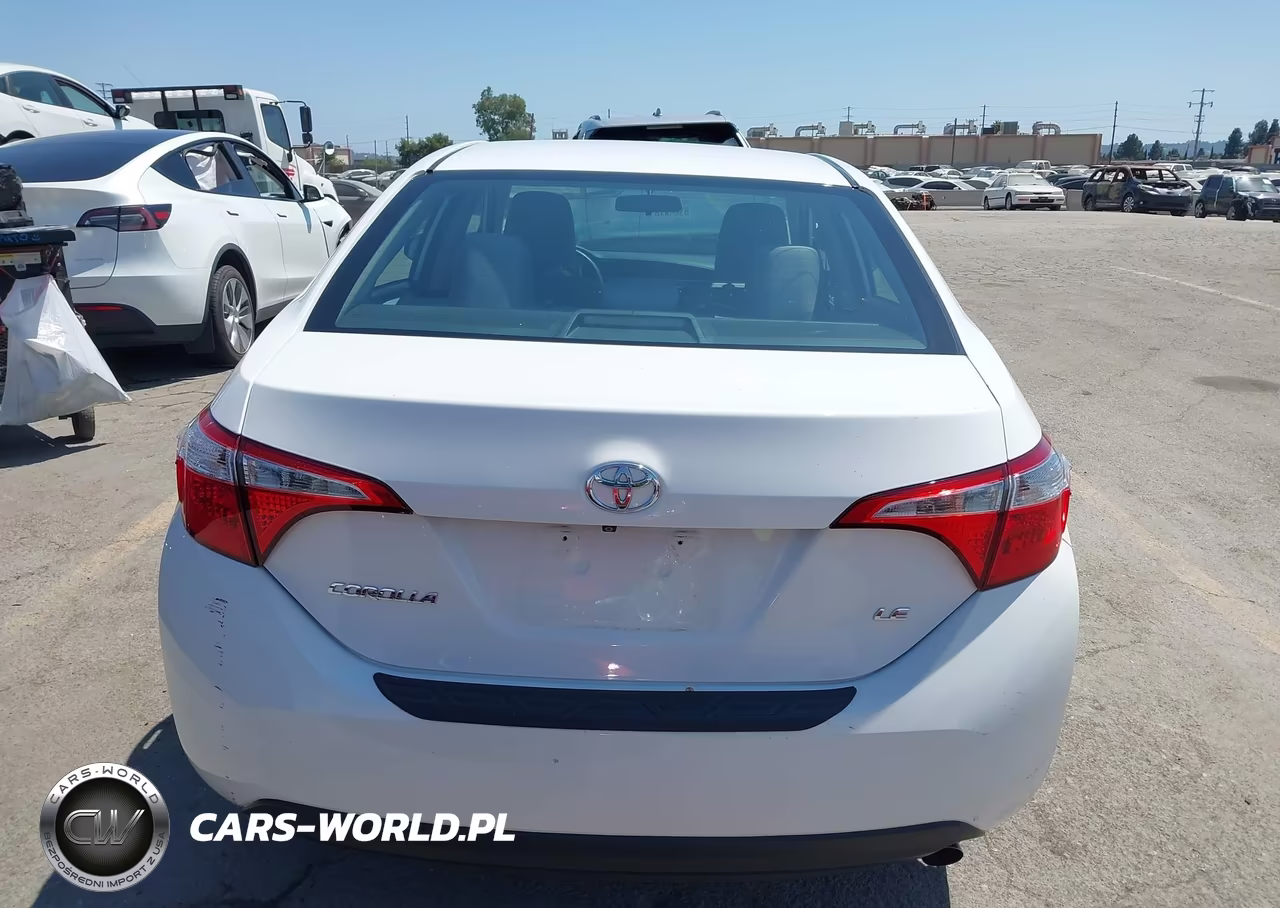 2015 Toyota Corolla Le Plus VIN:5YFBURHE9FP204392 - 16