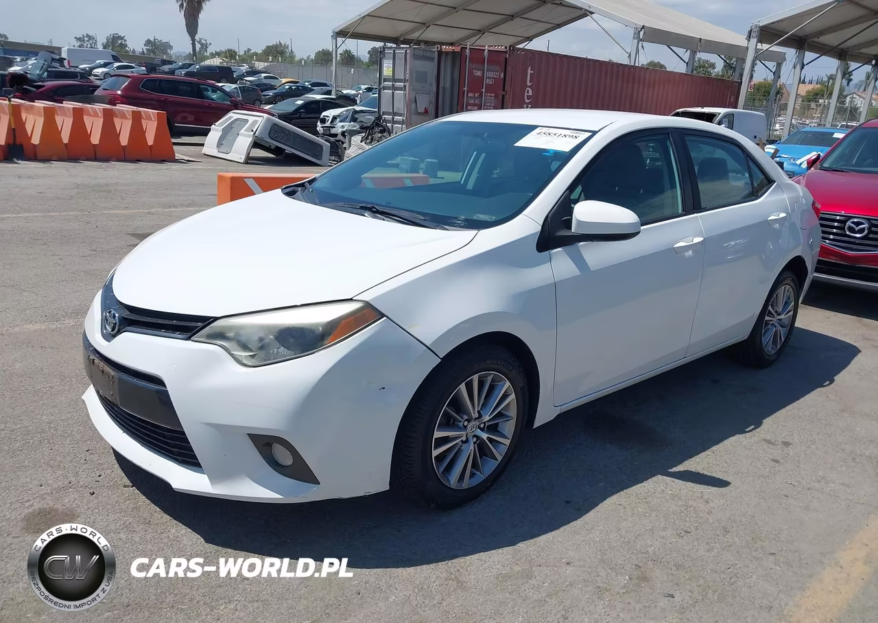 2015 Toyota Corolla Le Plus VIN:5YFBURHE9FP204392 - 2