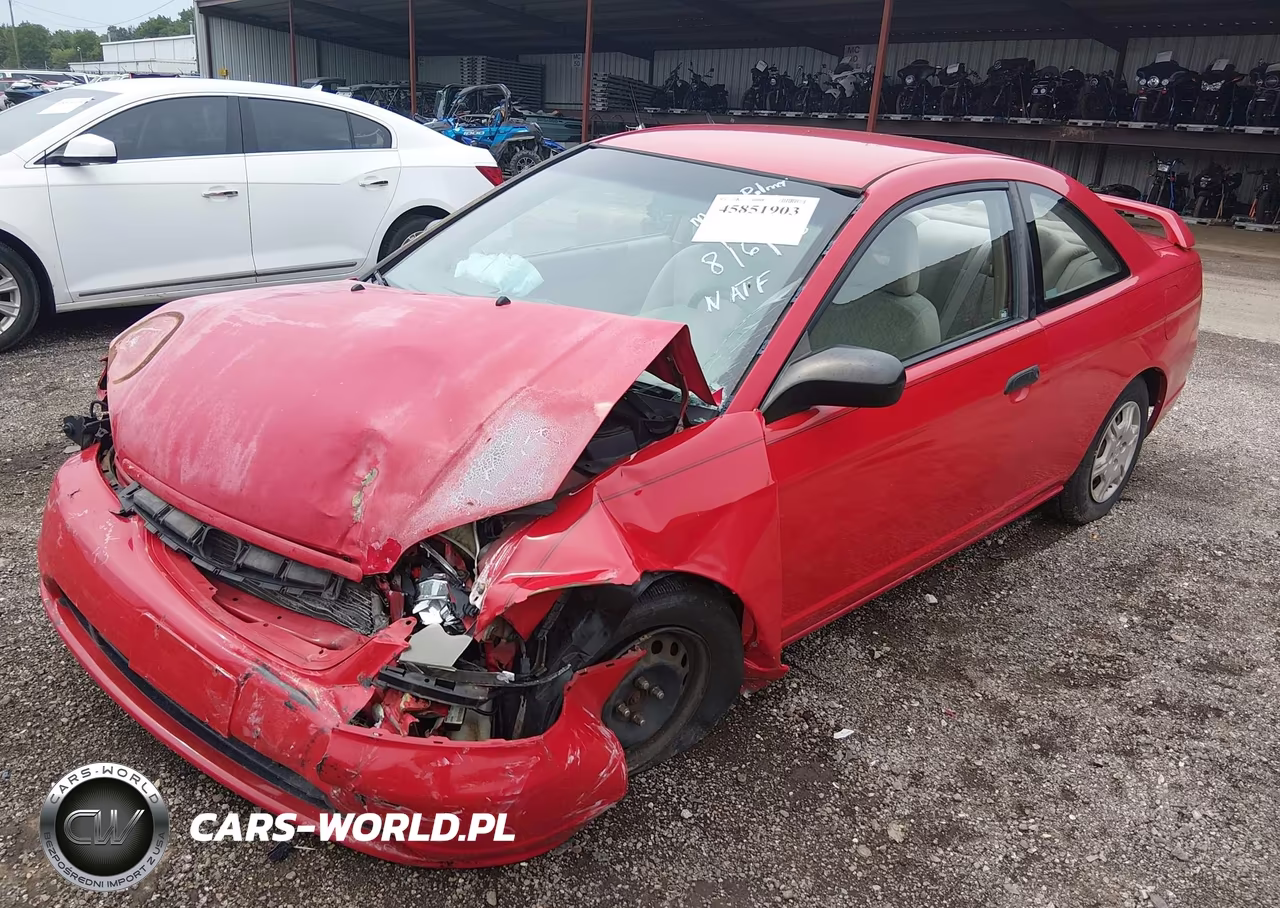 2001 Honda Civic Lx VIN:1HGEM225X1L064210 - 2