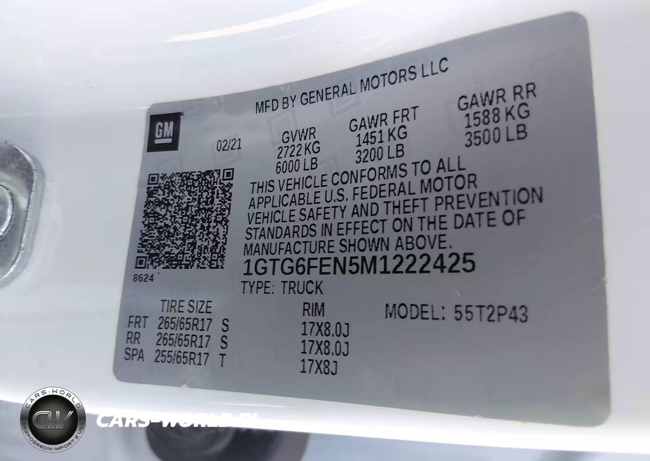 2021 GMC Canyon 4Wd Short Box At4 - Leather VIN:1GTG6FEN5M1222425 - 9