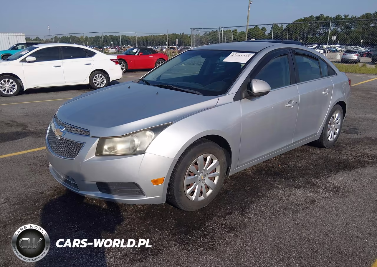 2011 Chevrolet Cruze 1Lt VIN:1G1PF5S99B7102924 - 2