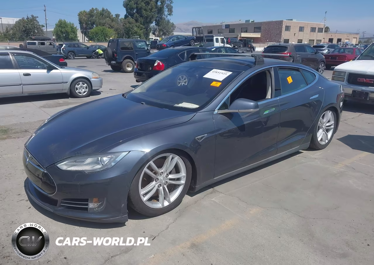 2014 Tesla Model S P85 VIN:5YJSA1H17EFP46950 - 2