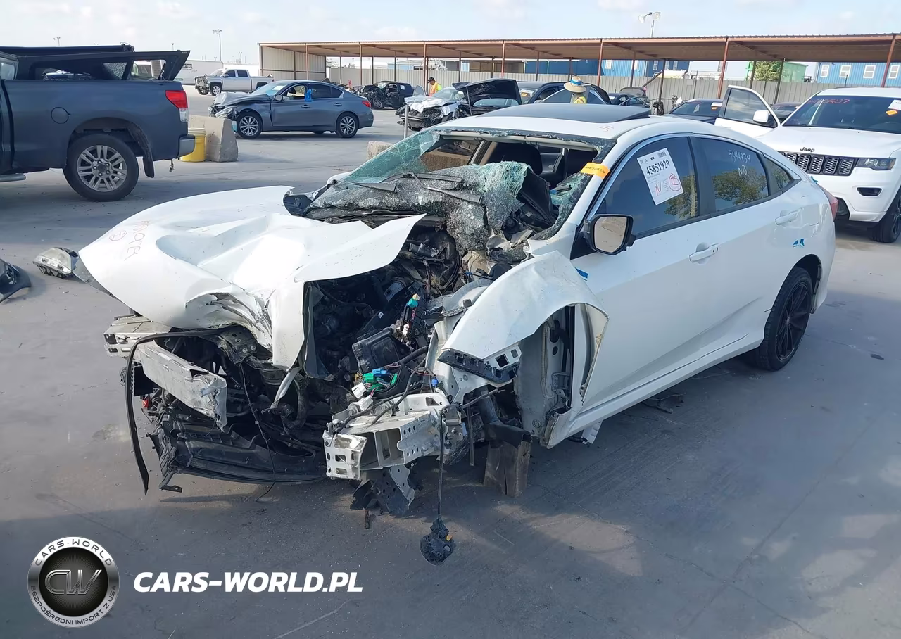 2018 Honda Civic Ex-T VIN:JHMFC1F3XJX022345 - 2