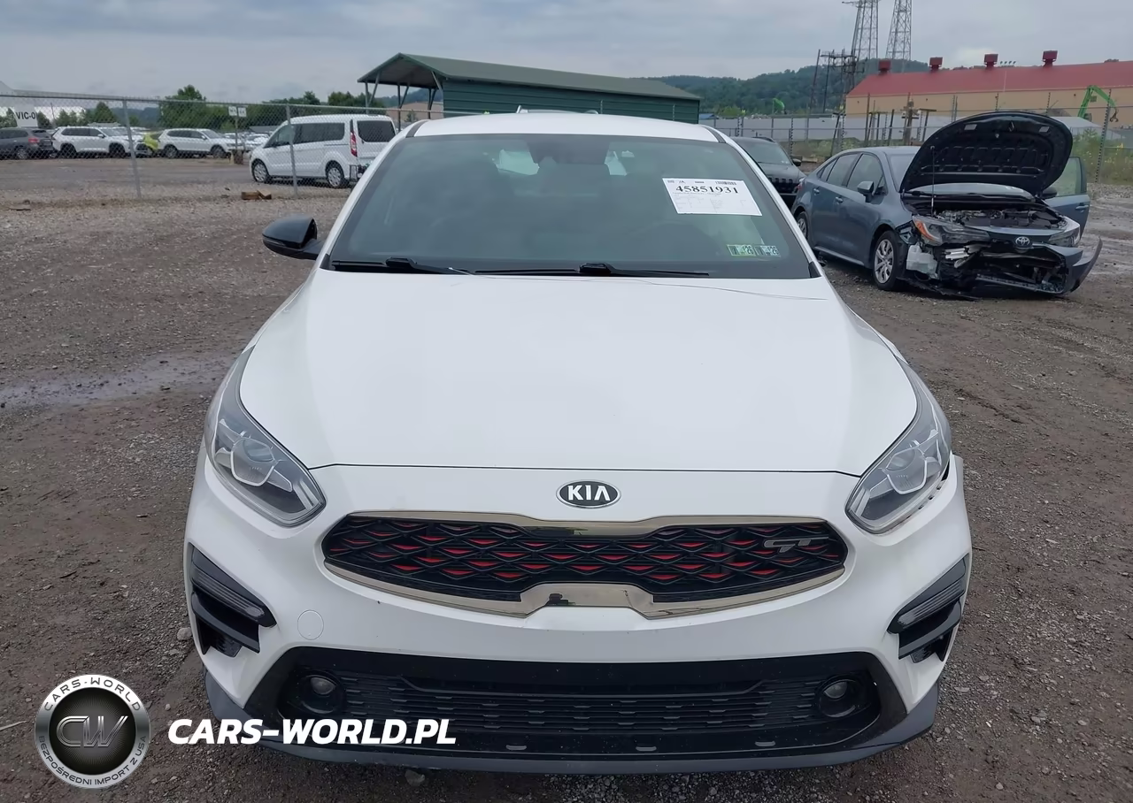 2021 Kia Forte Gt VIN:3KPF44ACXME281042 - 12