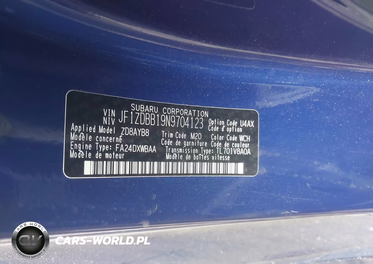 2022 Subaru Brz Premium VIN:JF1ZDBB19N9704123 - 9
