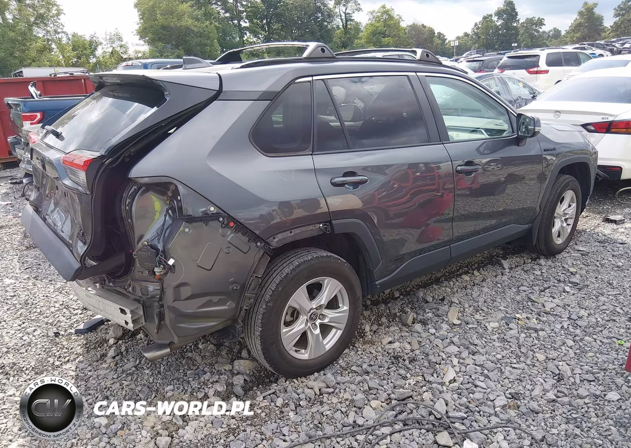 2021 Toyota Rav4 Hybrid Xle VIN:4T3RWRFV2MU026940 - 4