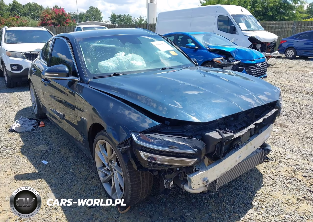 2022 Genesis G70 2.0T Rwd VIN:KMTG34TA8NU087732 - 1