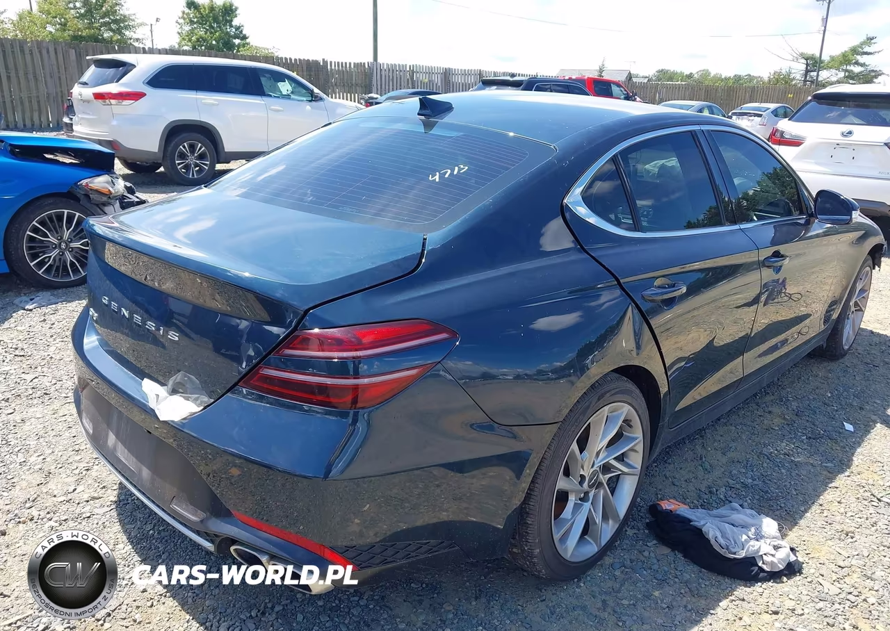 2022 Genesis G70 2.0T Rwd VIN:KMTG34TA8NU087732 - 4