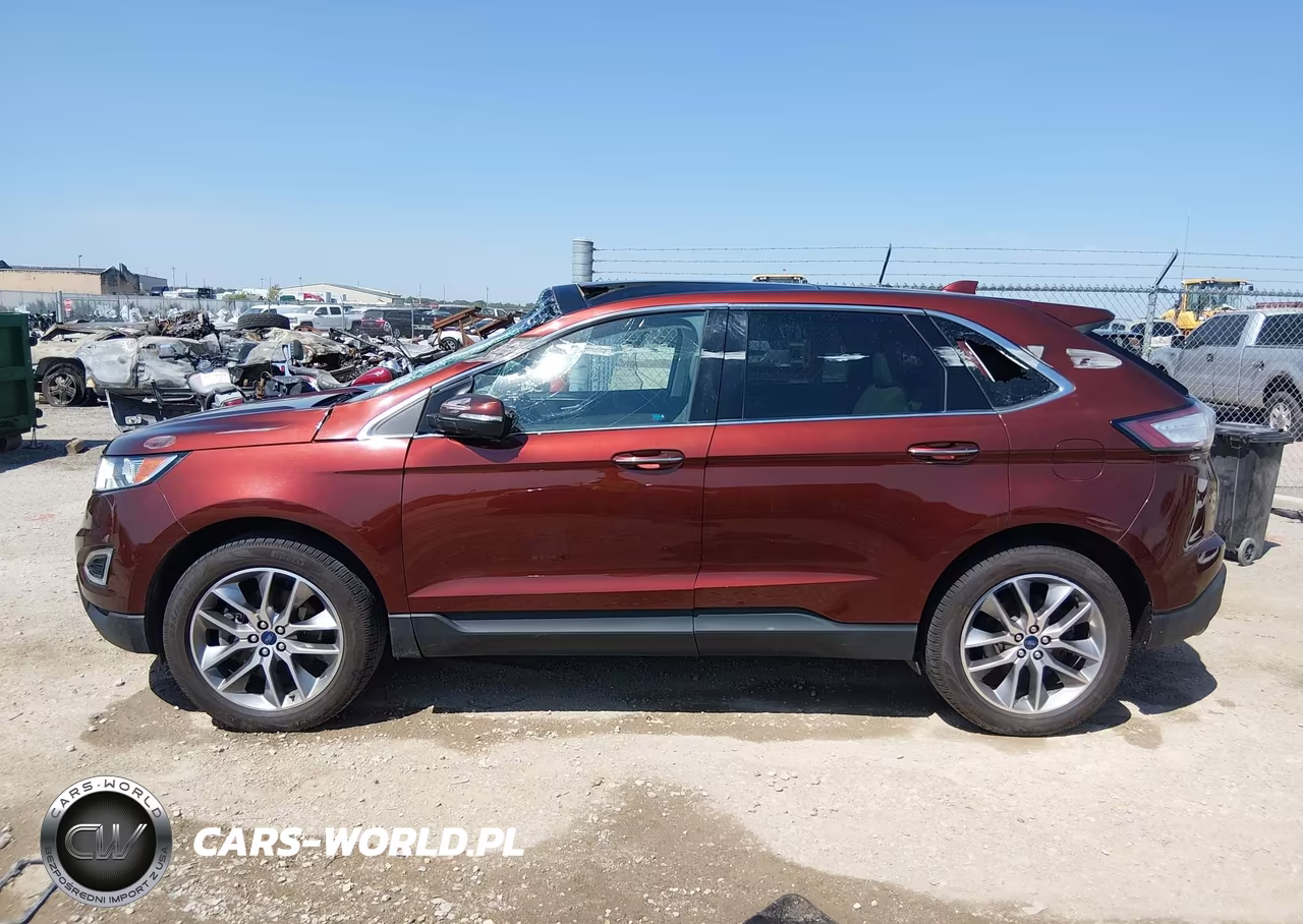 2016 Ford Edge Titanium VIN:2FMPK4K96GBB88636 - 14