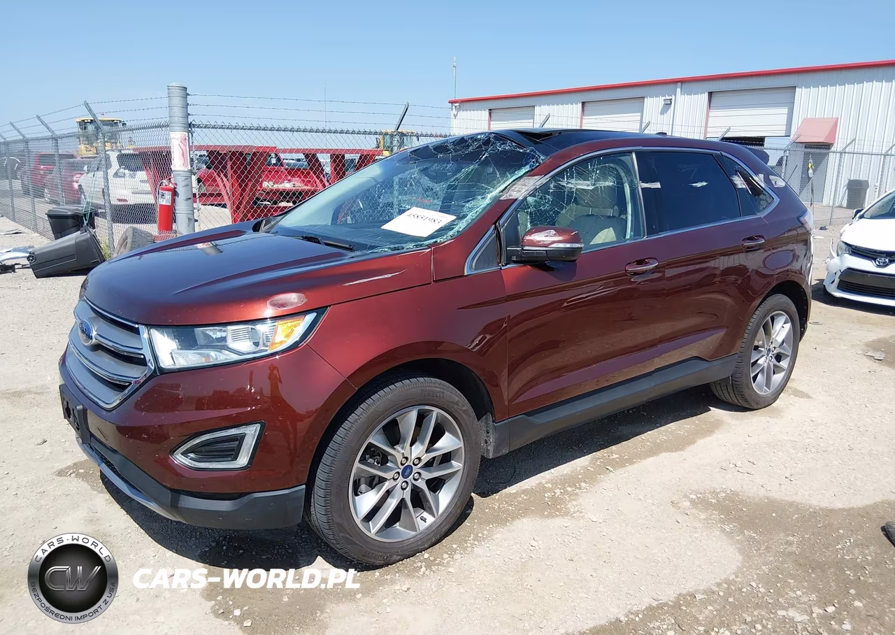 2016 Ford Edge Titanium VIN:2FMPK4K96GBB88636 - 2