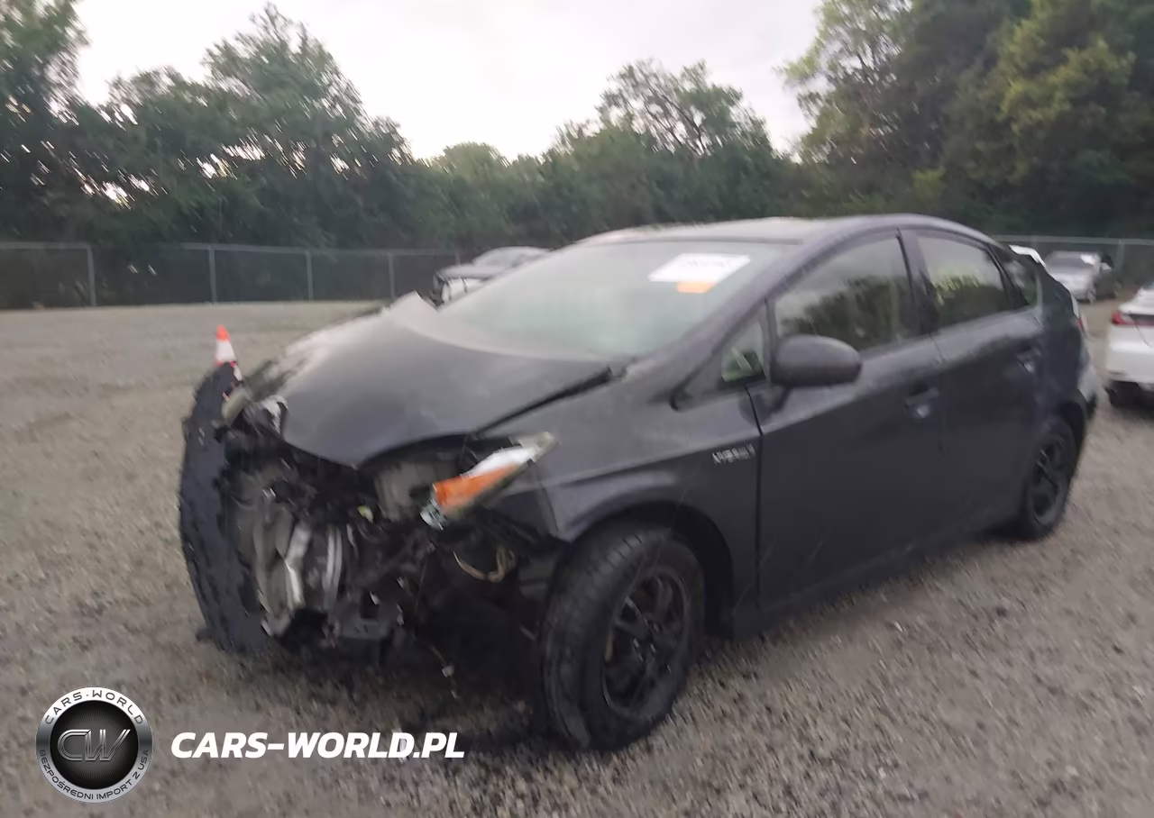 2012 Toyota Prius Two VIN:JTDKN3DU7C1522843 - 2