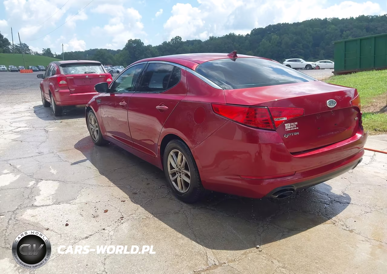2011 Kia Optima Lx VIN:KNAGM4A70B5134421 - 3