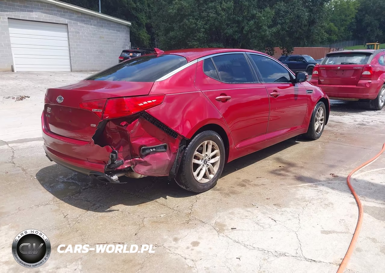 2011 Kia Optima Lx VIN:KNAGM4A70B5134421 - 4