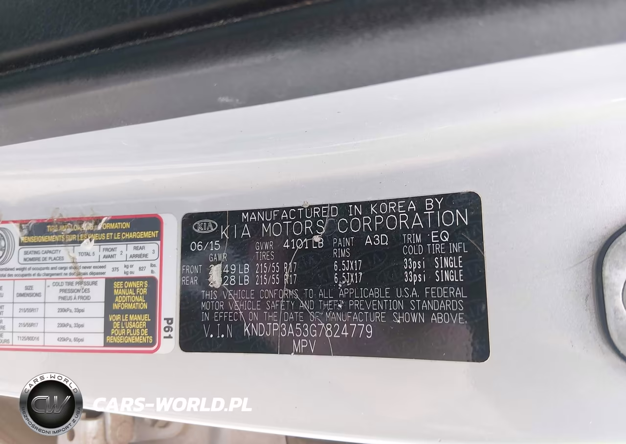 2016 Kia Soul + VIN:KNDJP3A53G7824779 - 9
