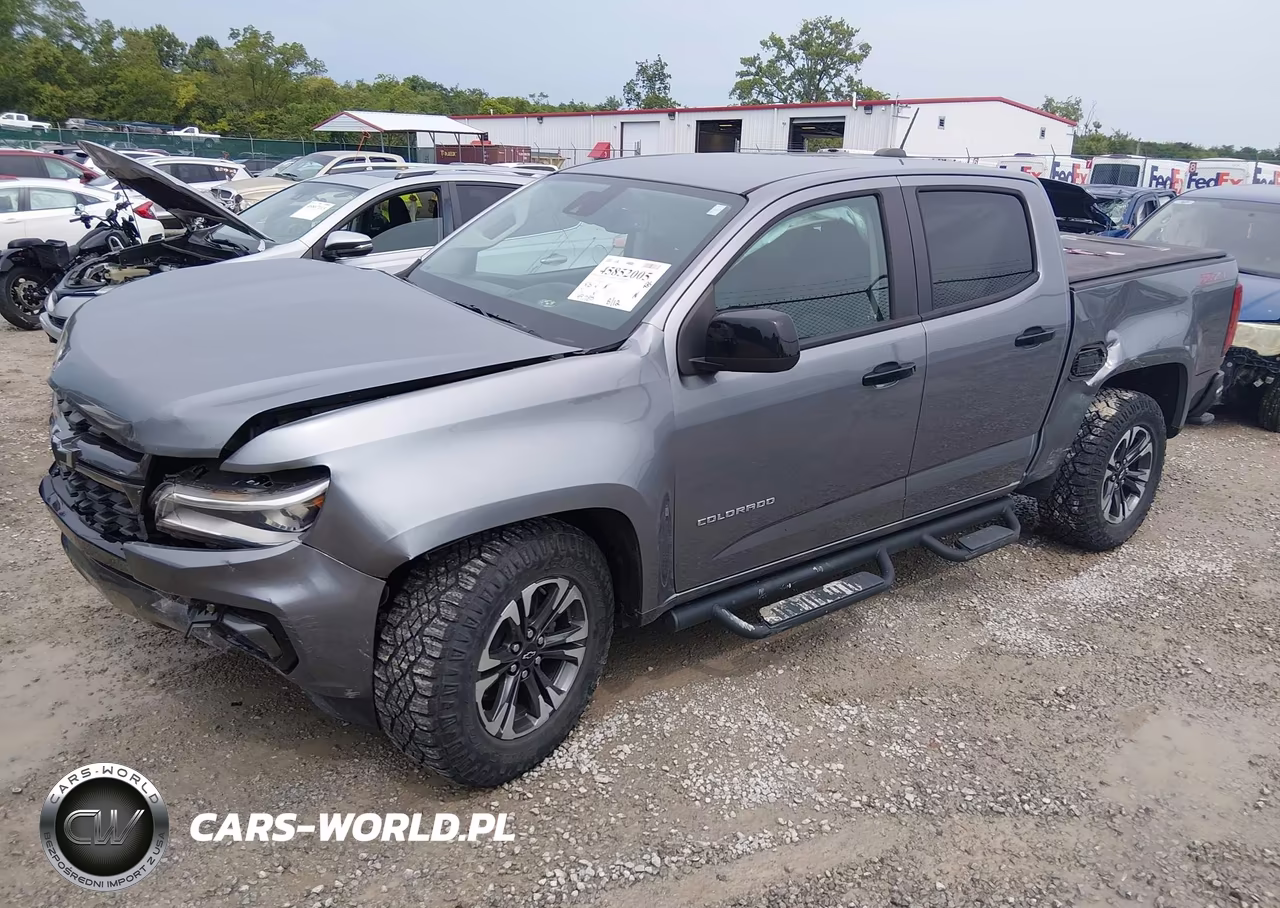 2021 Chevrolet Colorado 4Wd Short Box Z71 VIN:1GCGTDEN8M1142386 - 2