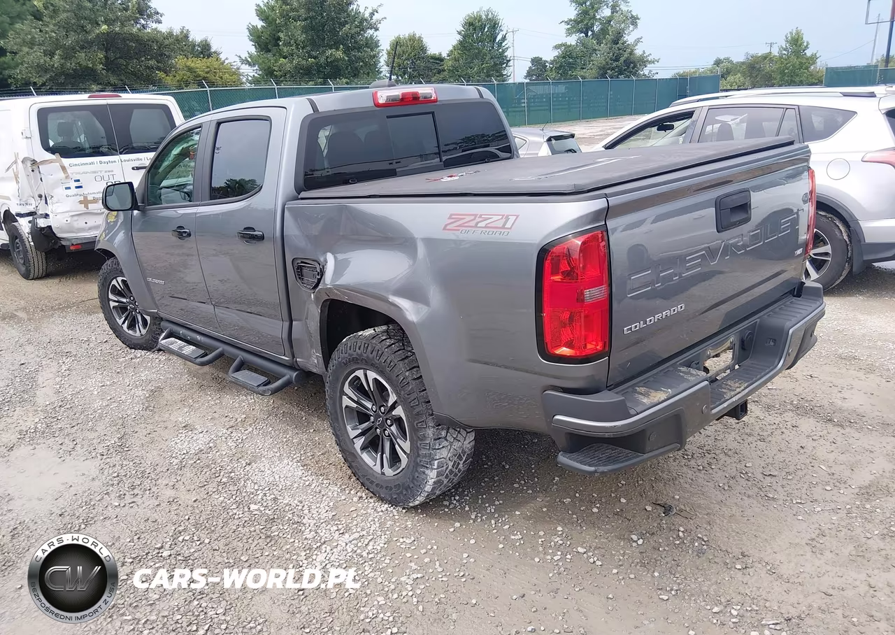 2021 Chevrolet Colorado 4Wd Short Box Z71 VIN:1GCGTDEN8M1142386 - 3
