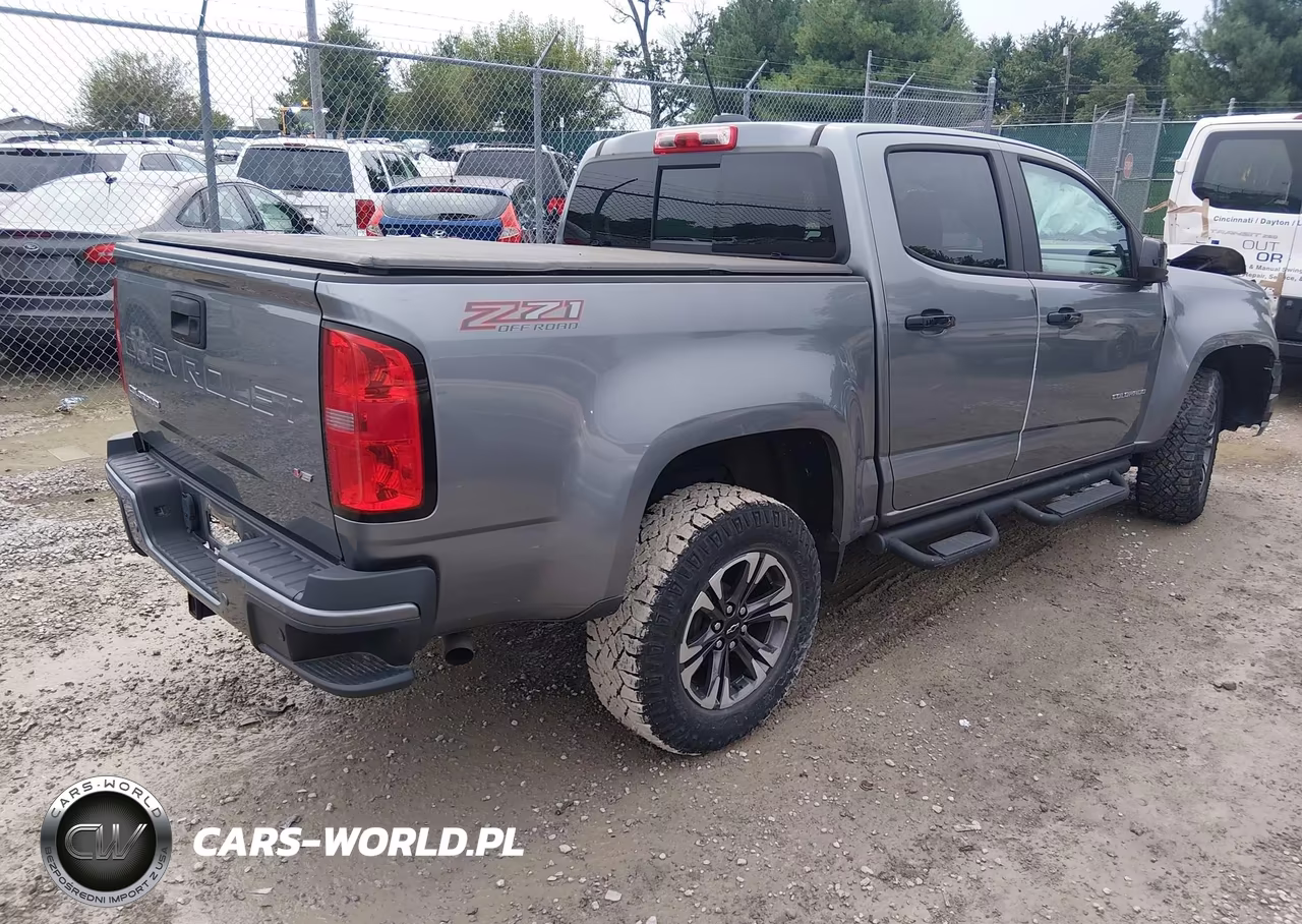 2021 Chevrolet Colorado 4Wd Short Box Z71 VIN:1GCGTDEN8M1142386 - 4