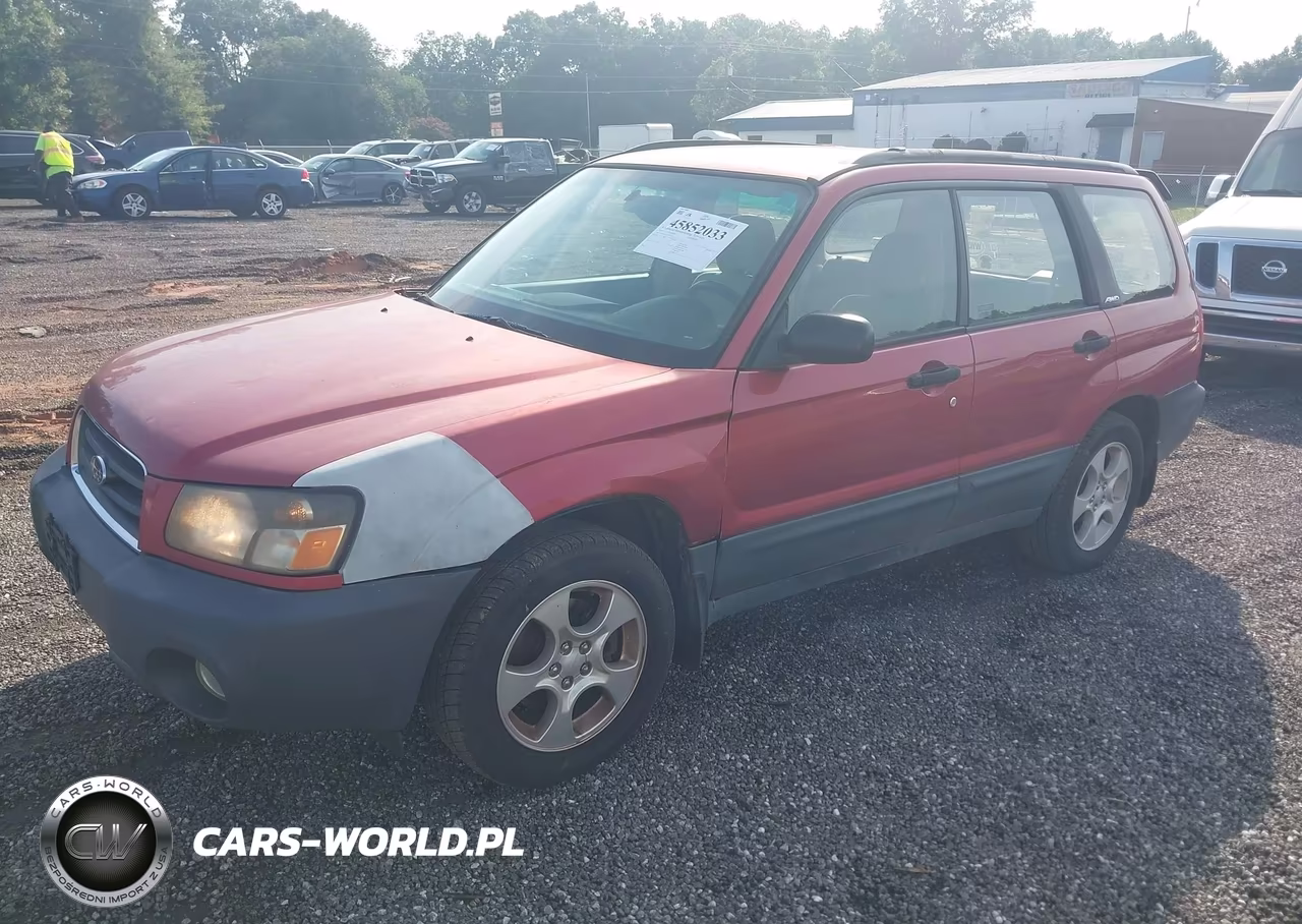 2003 Subaru Forester X VIN:JF1SG636X3H726578 - 2