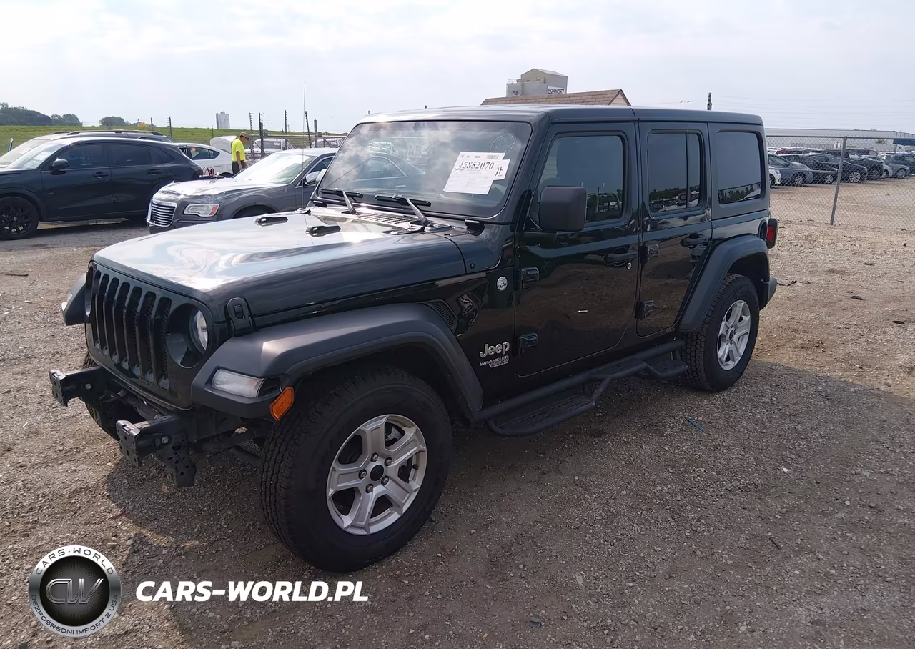 2021 Jeep Wrangler Unlimited Sport S 4X4 VIN:1C4HJXDN3MW527774 - 2