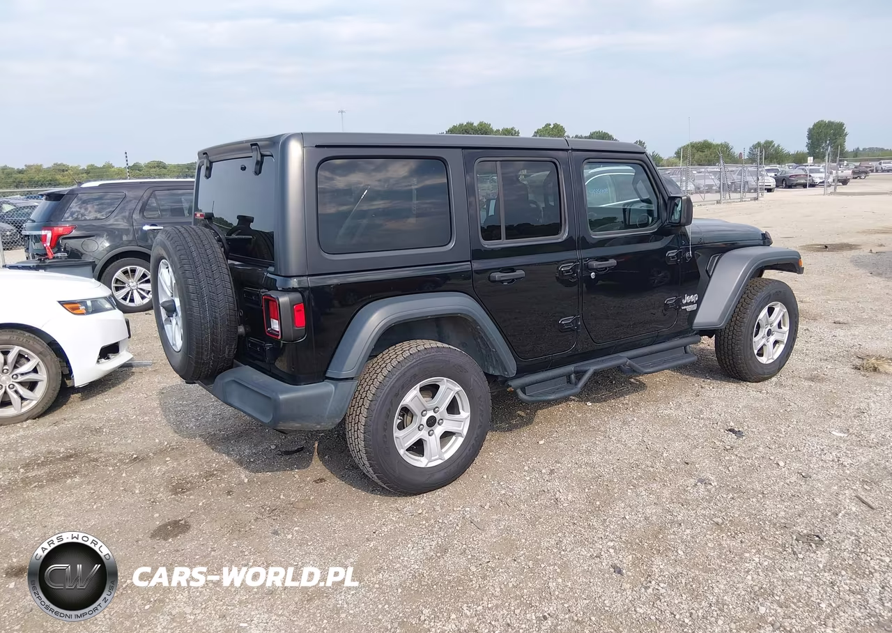 2021 Jeep Wrangler Unlimited Sport S 4X4 VIN:1C4HJXDN3MW527774 - 4