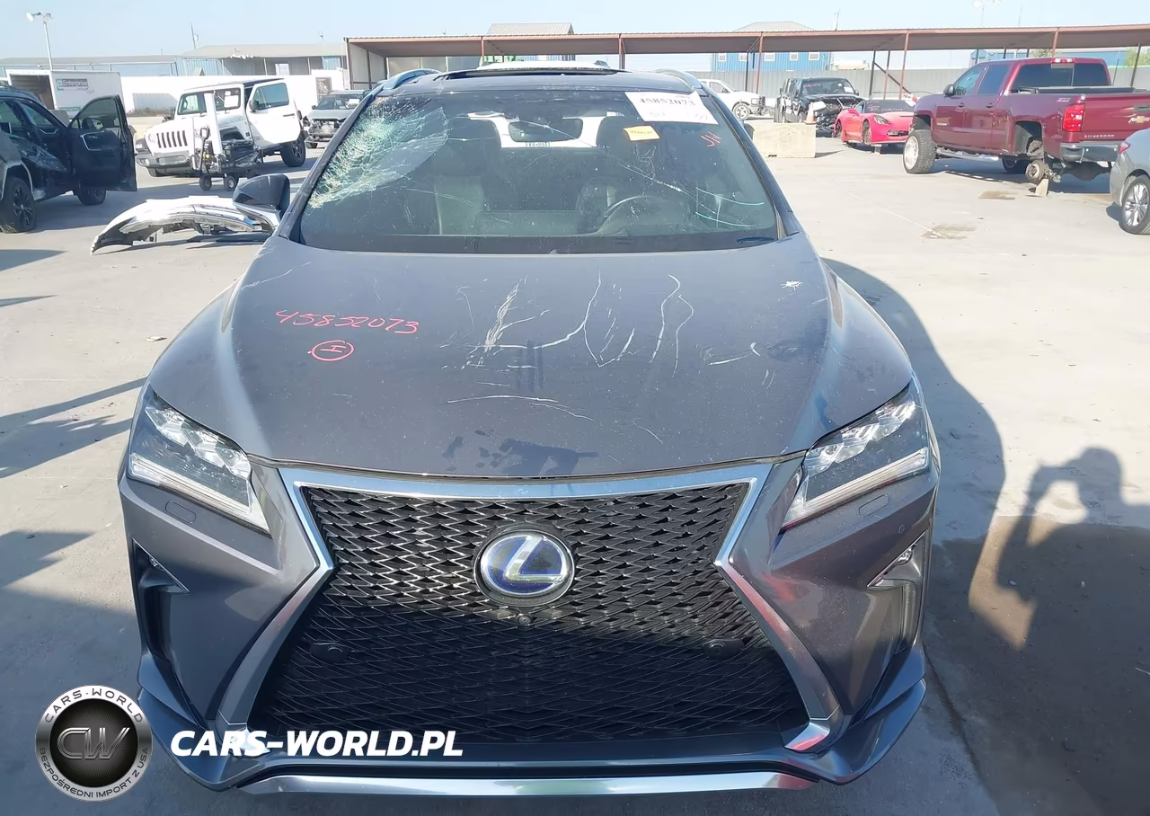 2017 Lexus Rx 450H F Sport VIN:2T2BGMCA2HC016472 - 13