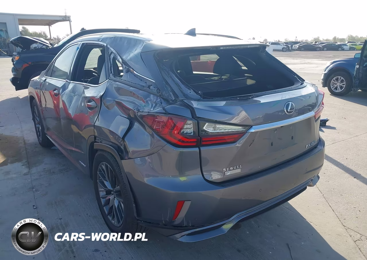 2017 Lexus Rx 450H F Sport VIN:2T2BGMCA2HC016472 - 3
