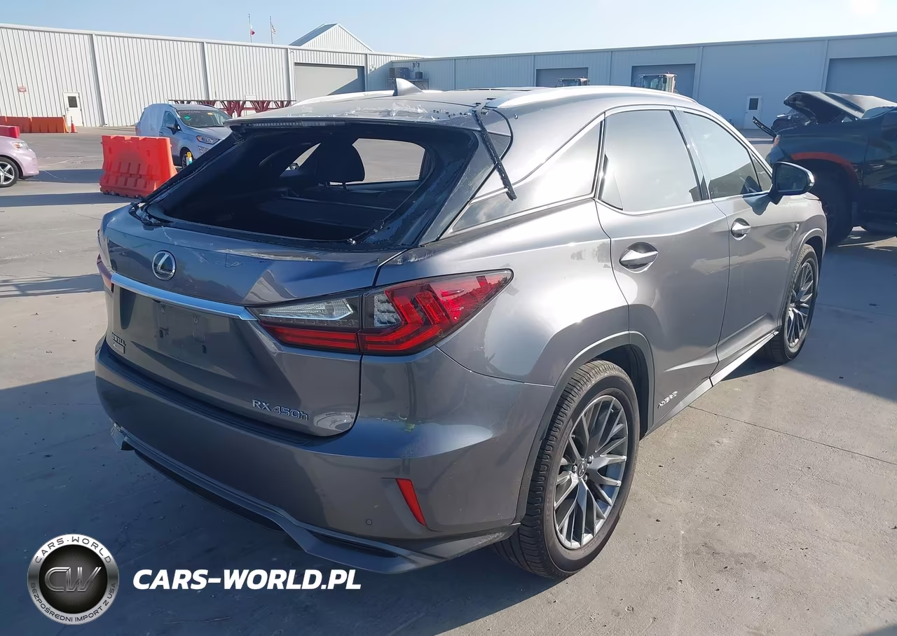 2017 Lexus Rx 450H F Sport VIN:2T2BGMCA2HC016472 - 4