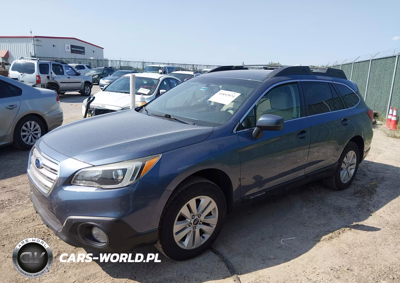 2016 Subaru Outback 2.5I Premium VIN:4S4BSACC7G3358666 - 2