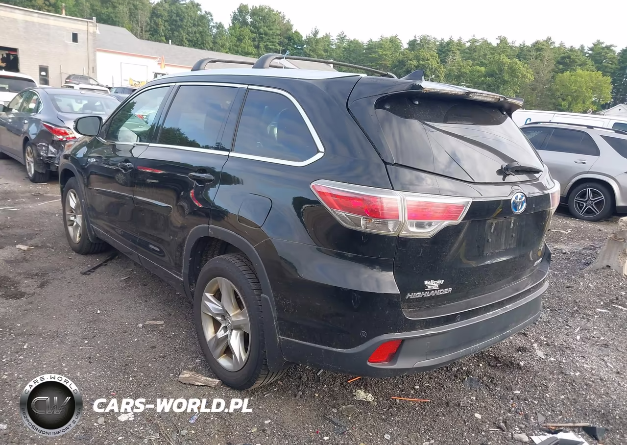 2014 Toyota Highlander Hybrid Limited VIN:5TDDCRFH4ES005877 - 3