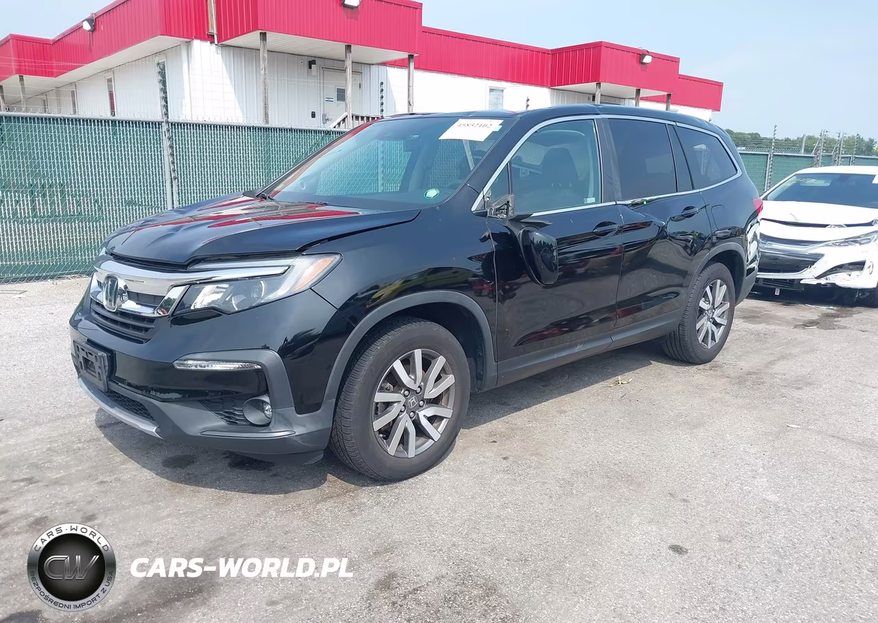 2019 Honda Pilot Ex-L VIN:5FNYF6H54KB055236 - 2