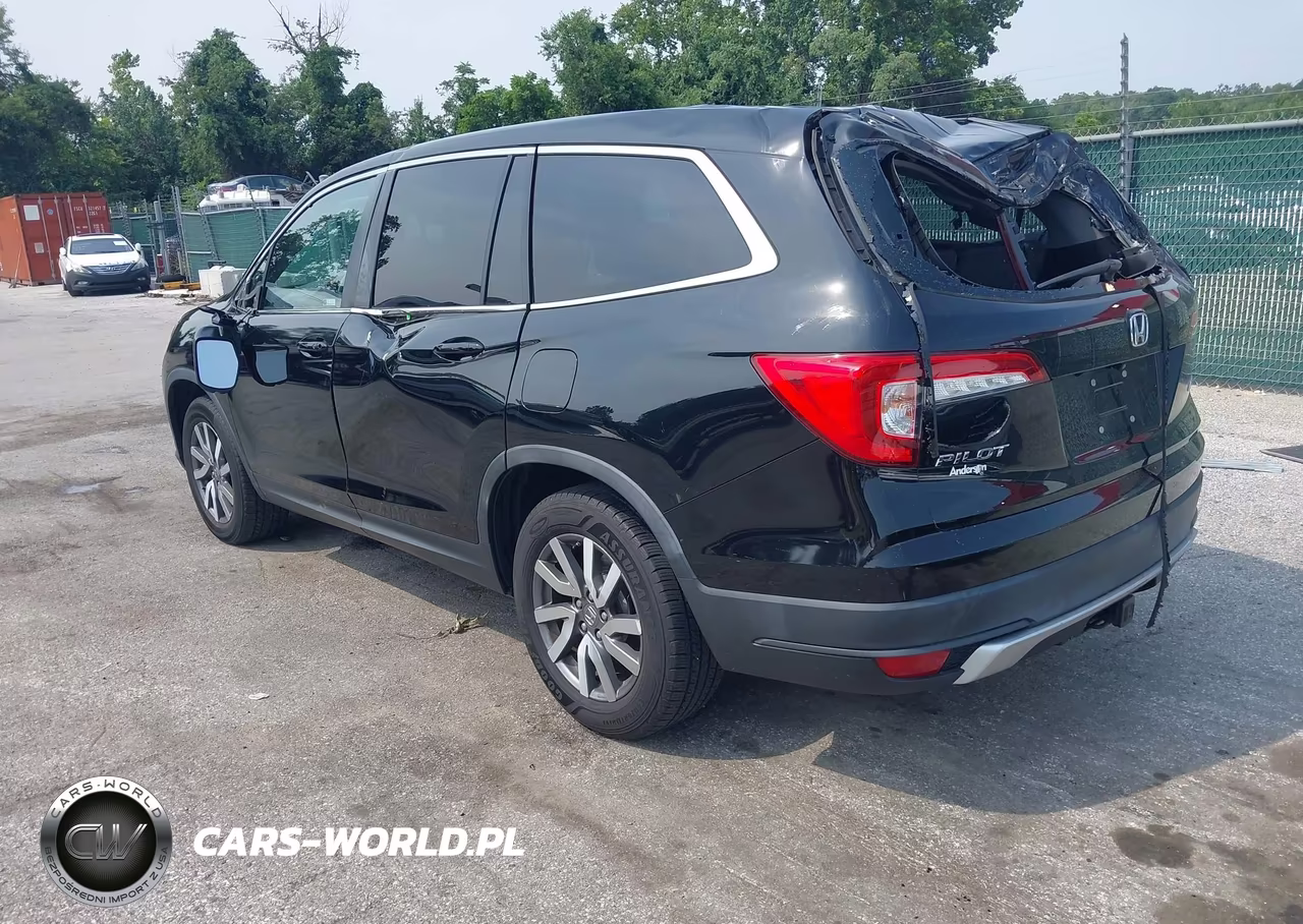 2019 Honda Pilot Ex-L VIN:5FNYF6H54KB055236 - 3