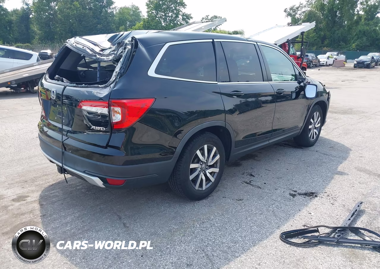 2019 Honda Pilot Ex-L VIN:5FNYF6H54KB055236 - 4