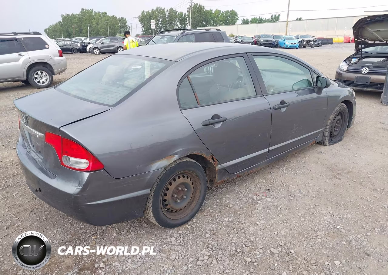 2009 Honda Civic Vp VIN:2HGFA16399H359808 - 4