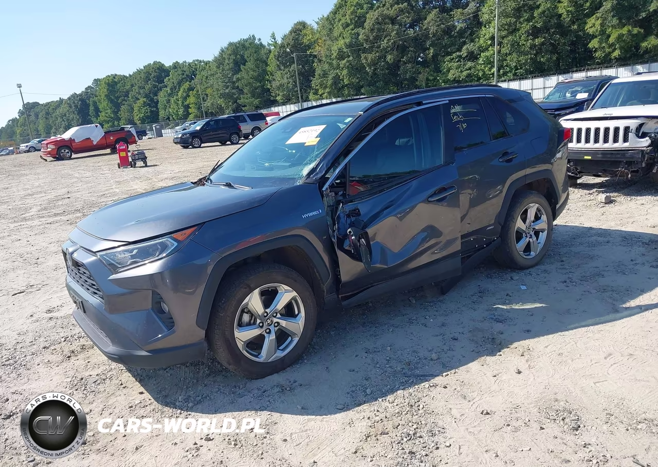 2021 Toyota Rav4 Hybrid Xle Premium VIN:4T3B6RFV2MU034506 - 2