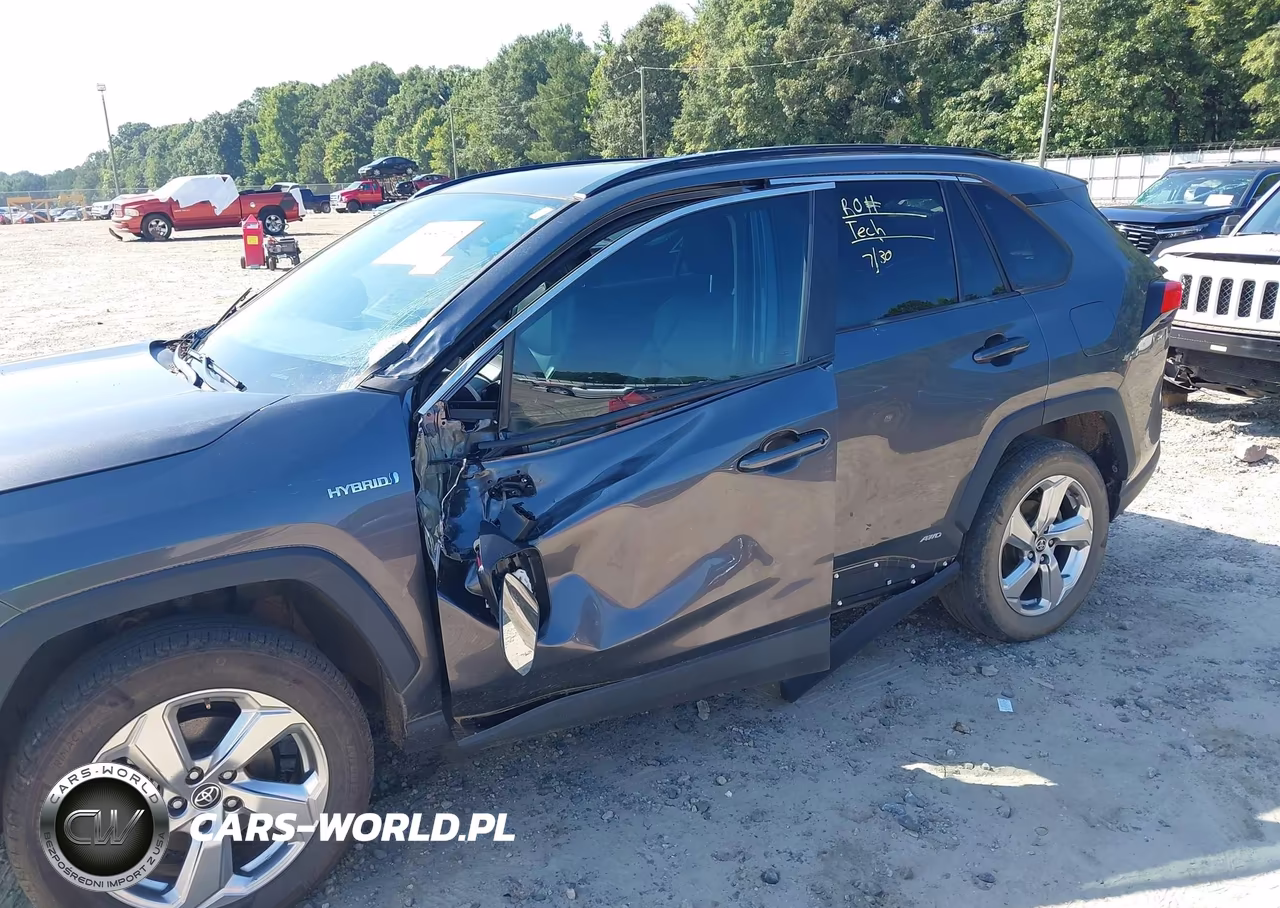 2021 Toyota Rav4 Hybrid Xle Premium VIN:4T3B6RFV2MU034506 - 6