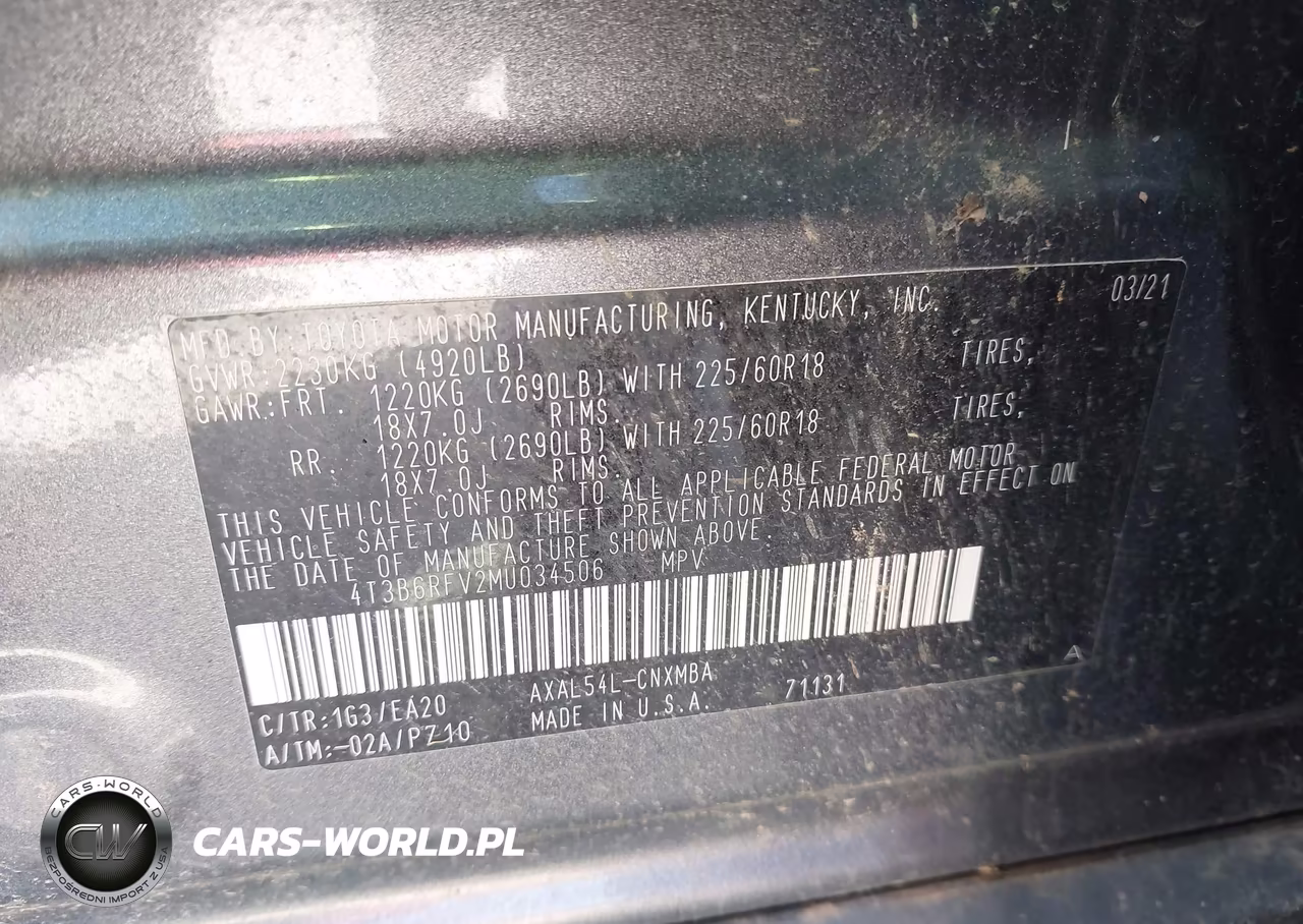 2021 Toyota Rav4 Hybrid Xle Premium VIN:4T3B6RFV2MU034506 - 9