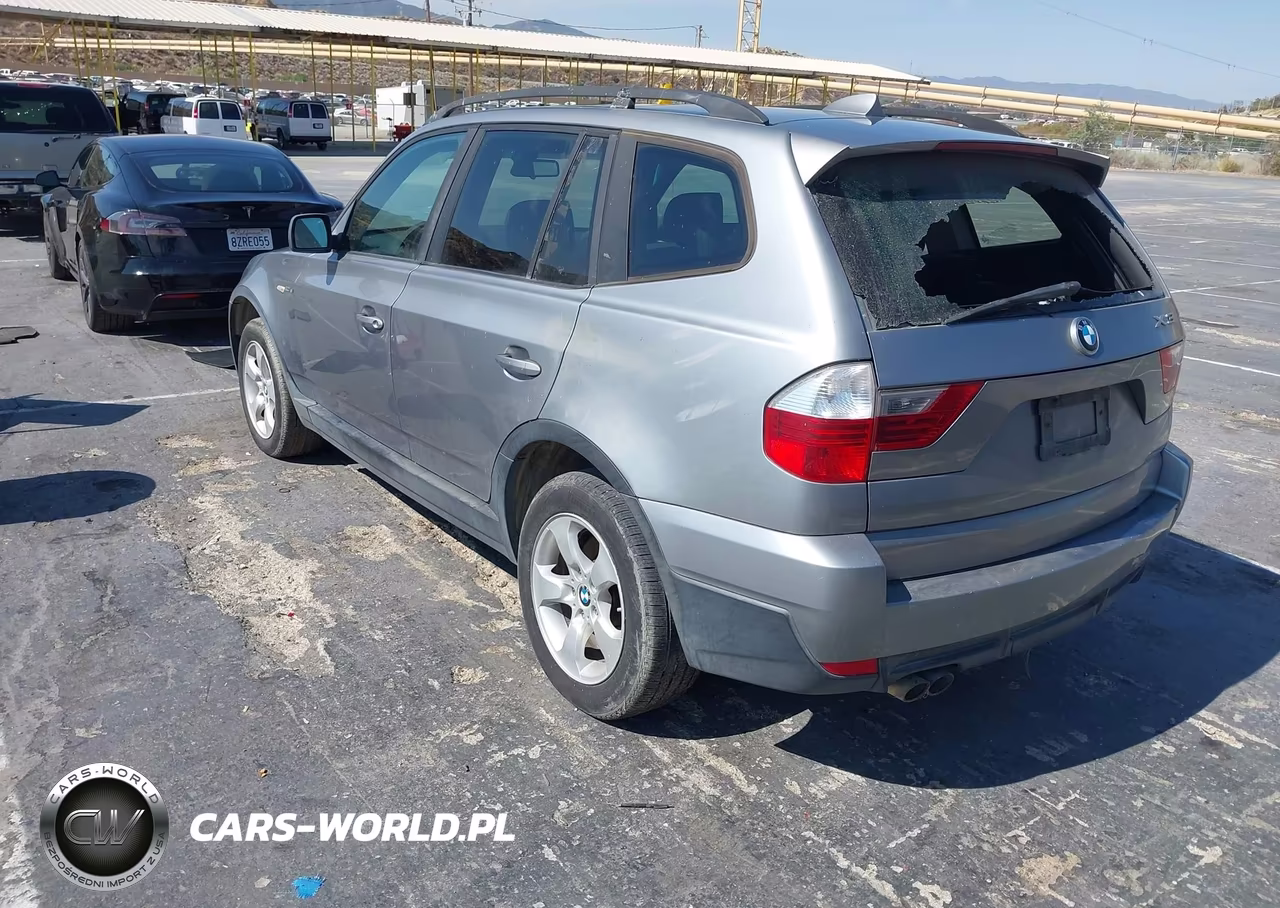2007 BMW X3 3.0Si VIN:WBXPC93407WF15148 - 3