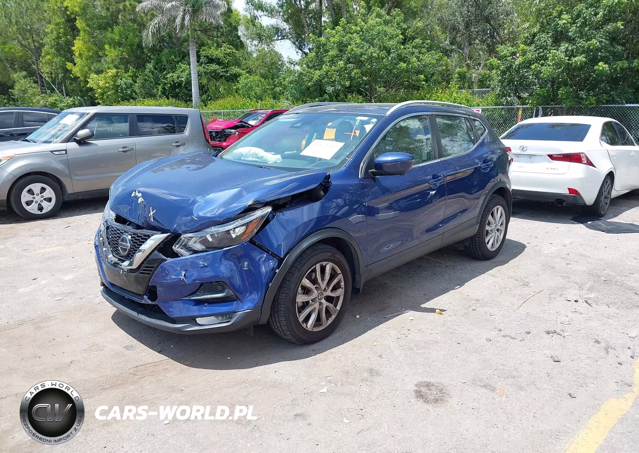 2021 Nissan Rogue Sport Sv Awd Xtronic Cvt VIN:JN1BJ1BW4MW446252 - 2