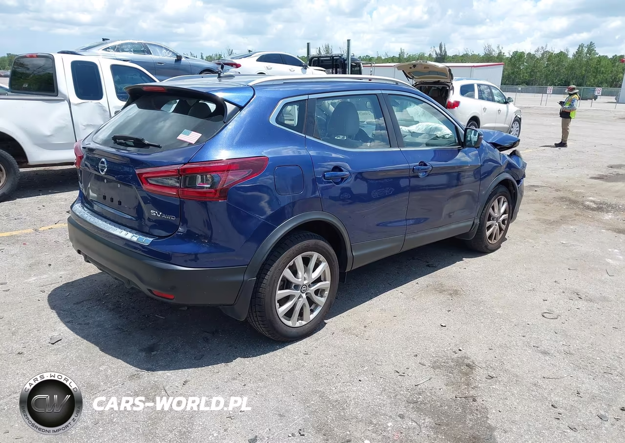 2021 Nissan Rogue Sport Sv Awd Xtronic Cvt VIN:JN1BJ1BW4MW446252 - 4
