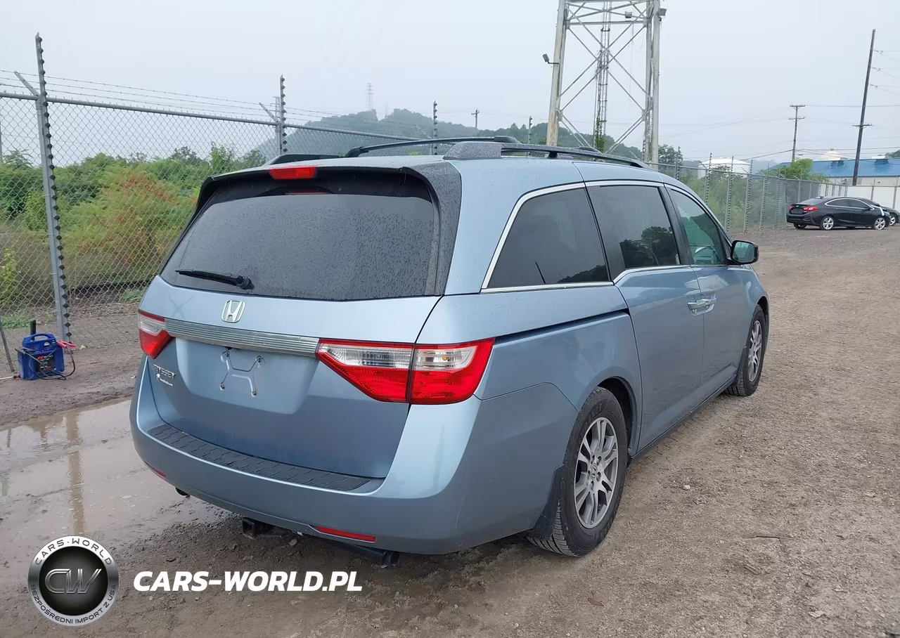 2013 Honda Odyssey Ex VIN:5FNRL5H48DB051479 - 4
