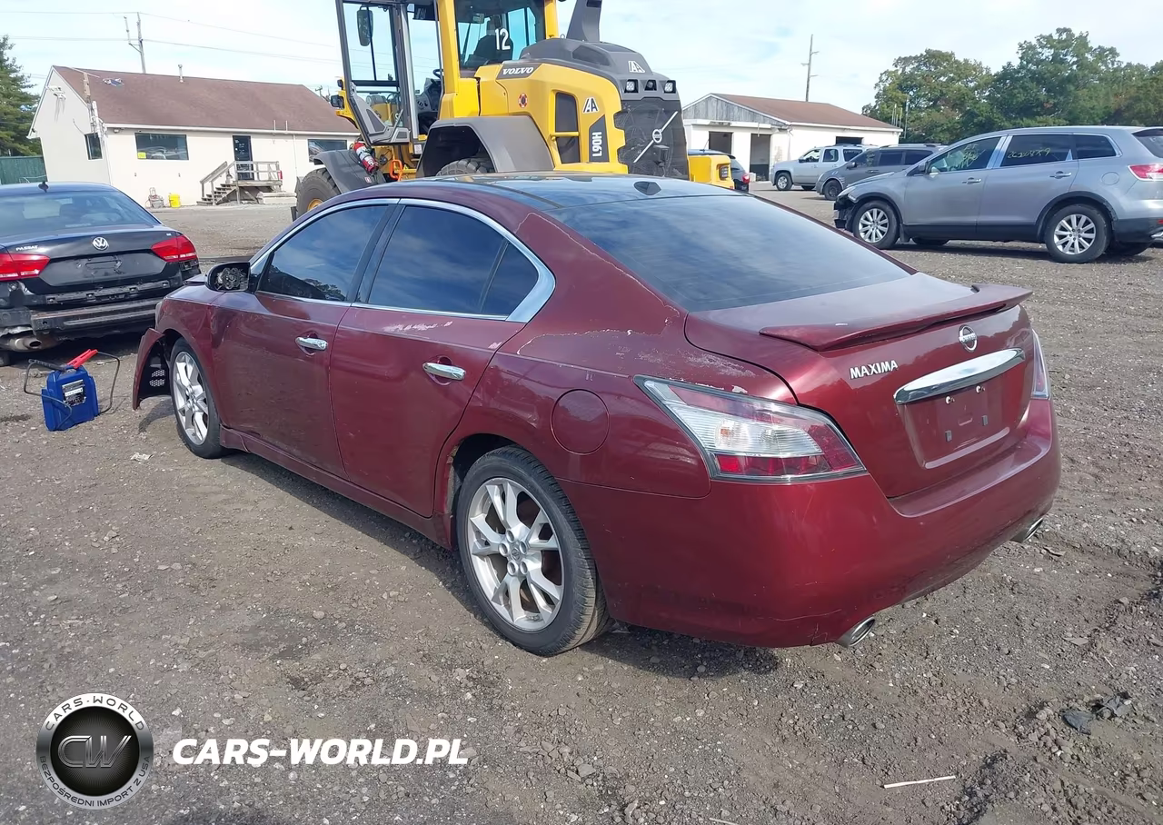 2012 Nissan Maxima 3.5 Sv VIN:1N4AA5AP8CC840160 - 3