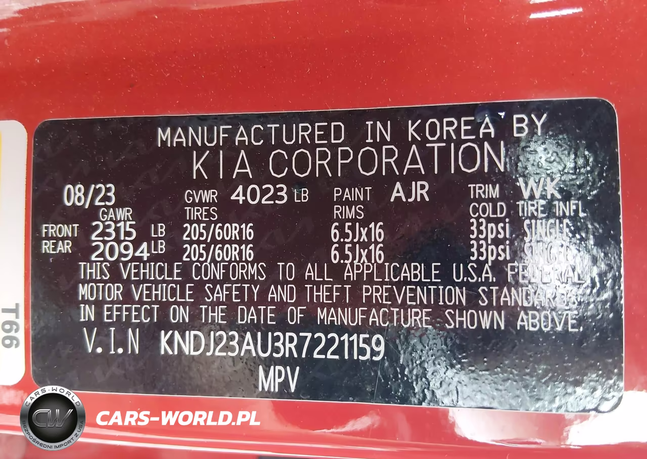 2024 Kia Soul S VIN:KNDJ23AU3R7221159 - 9