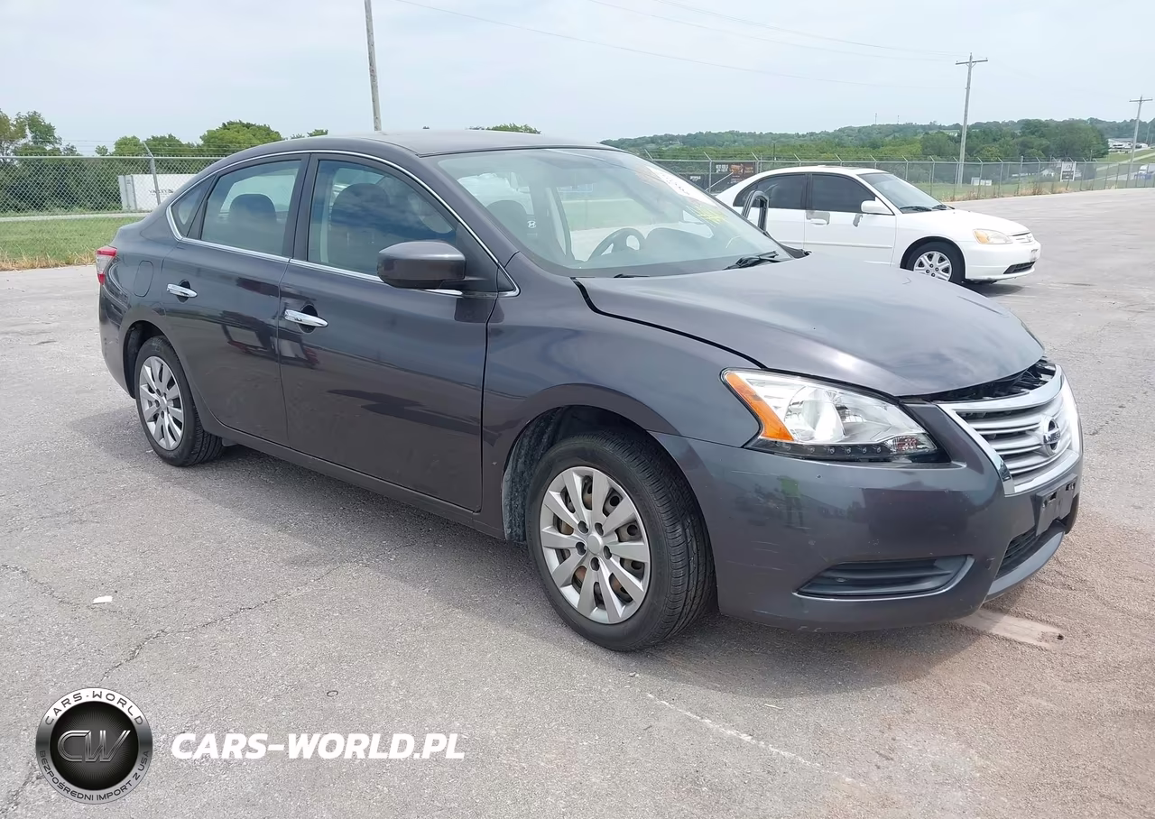 2014 Nissan Sentra Sv VIN:3N1AB7AP4EY256225 - 1