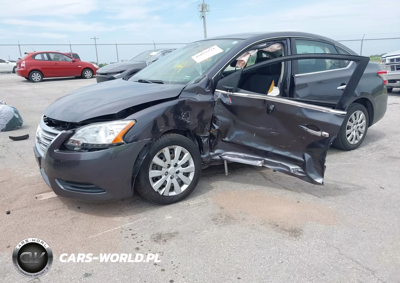 2014 Nissan Sentra Sv VIN:3N1AB7AP4EY256225 - 2